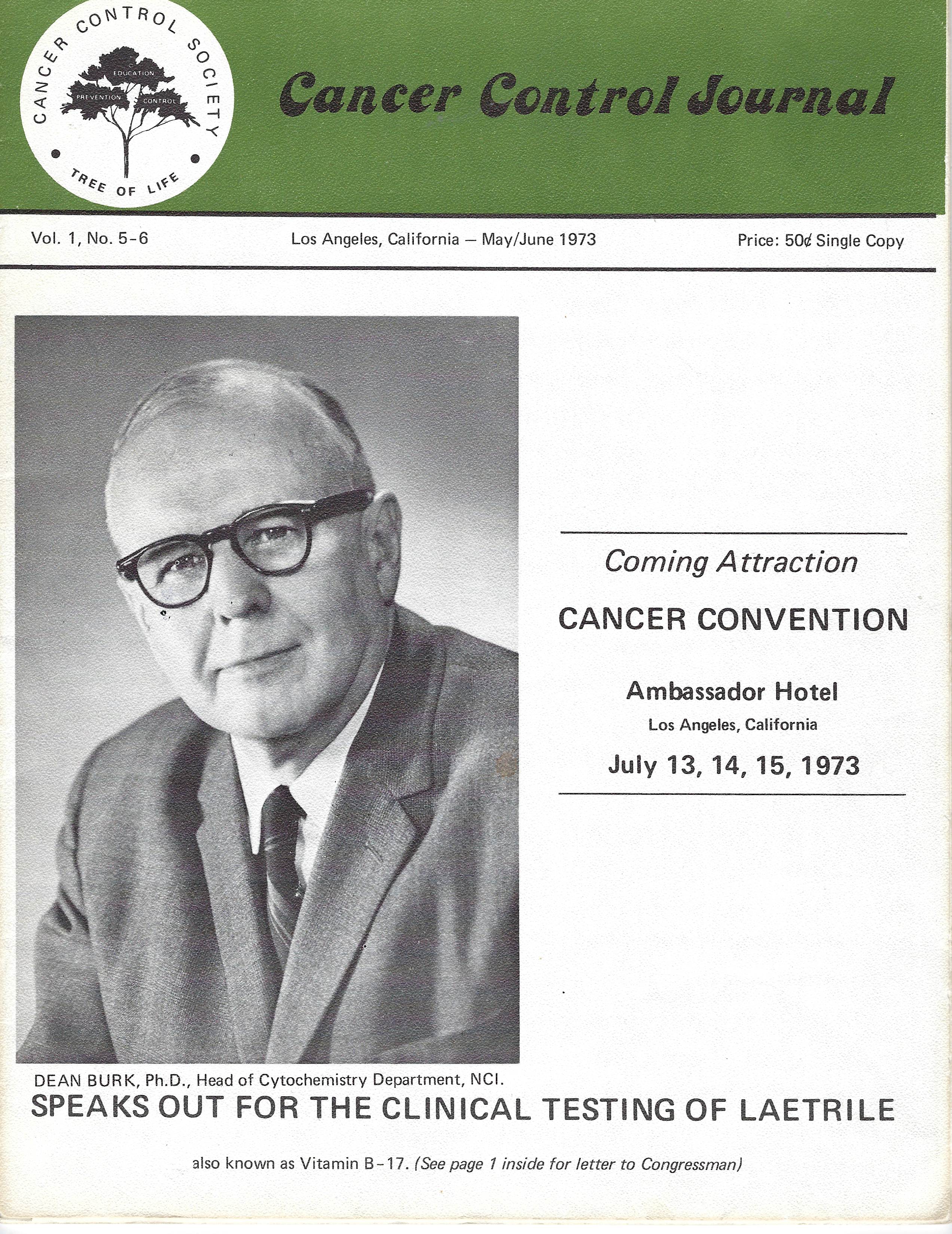 (Newsletters) 1970s Newsletters-Cancer News Journal/Cancer Control Journal (set of three, 24 pages each)