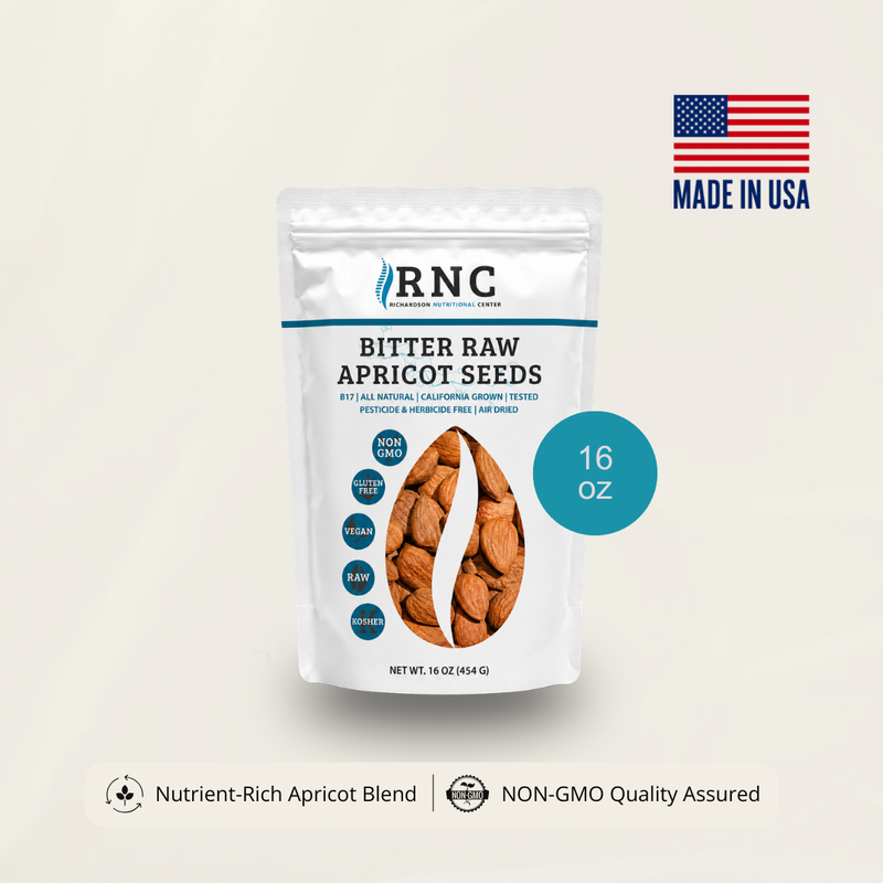 Bitter Raw Apricot Seeds 16oz — front of bag