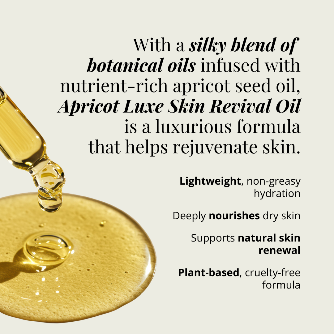 Apricot Luxe Skin Revival Oil — key benefits