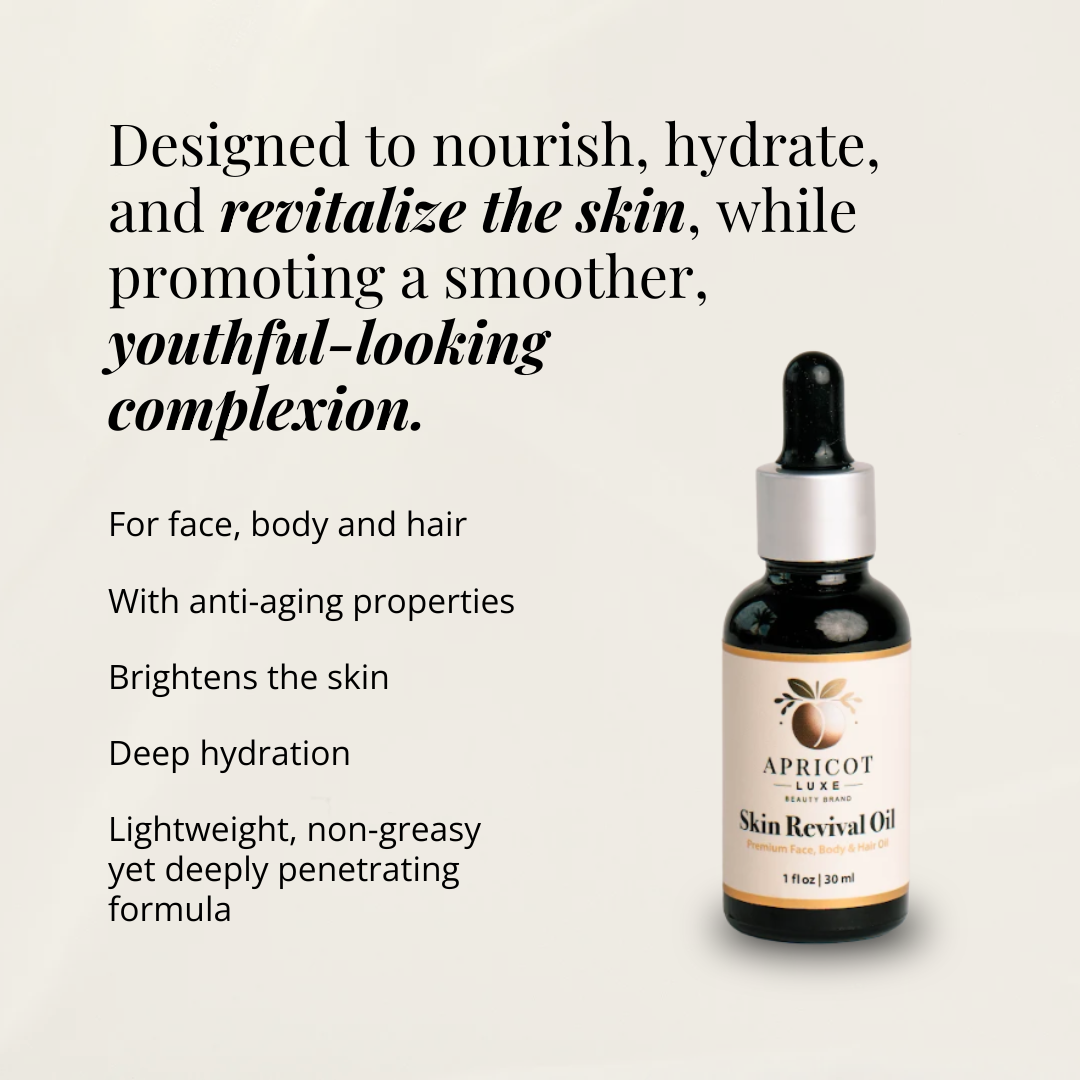 Apricot Luxe Skin Revival Oil — ingredients