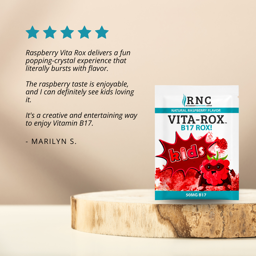 Vita-Rox 50mg Raspberry — customer testimonial