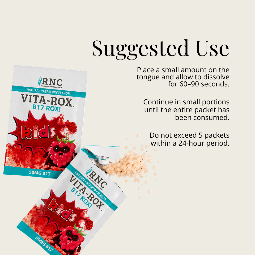 Vita-Rox 50mg Raspberry — suggested use