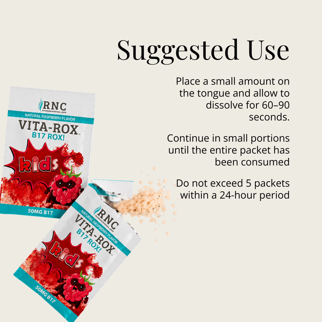 Vita-Rox 50mg Raspberry — suggested use