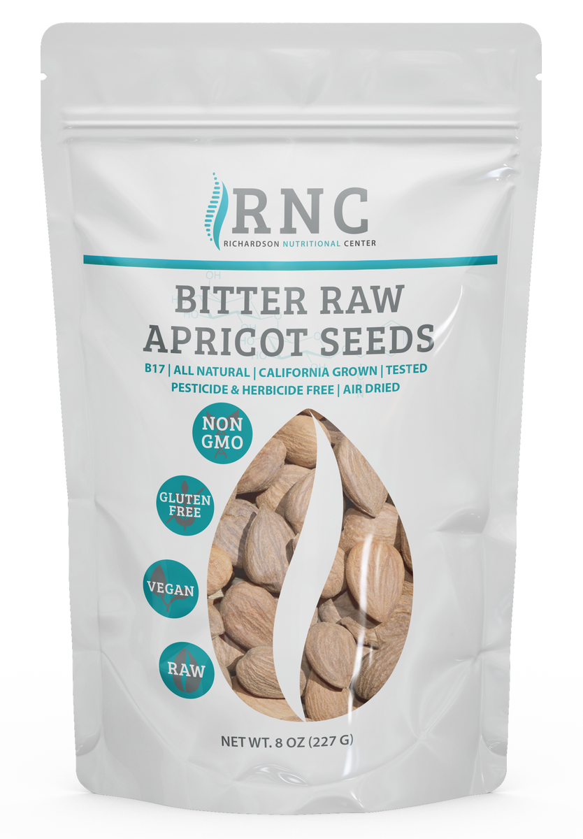 Buy organic bitter apricot seeds 8oz online RNC Store Richardson