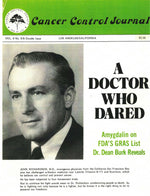 (PDF) “A Doctor Who Dared” - Cancer Control Journal-Sep/Oct-Nov/Dec 1976