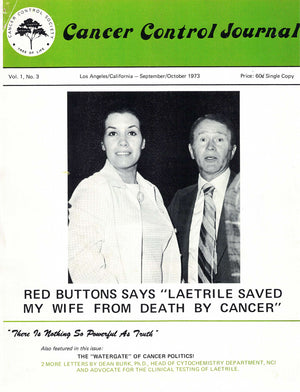 (PDF) Red Buttons Says “Laetrile Saved My Wife From Death by Cancer” - Cancer Control Journal-Sep/Oct 1973