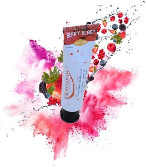 
            
                Load image into Gallery viewer, Fresh Mouth Nano Silver Berry Boost Toothpaste - two-pack
            
        