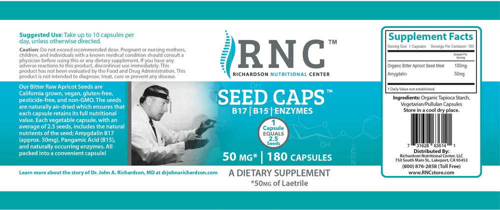25% OFF on Seed Caps B17|B15|Enzymes