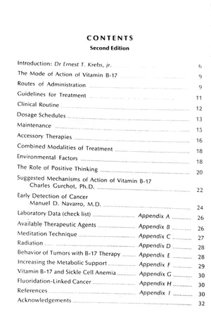 (PDF) Physician's Handbook of Vitamin B-17 Therapy (32 pages)