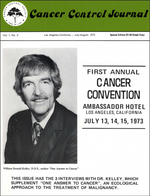 (Booklet) First Annual Cancer Convention-3 Interviews with Dr. Kelley - Cancer Control Journal - 1973