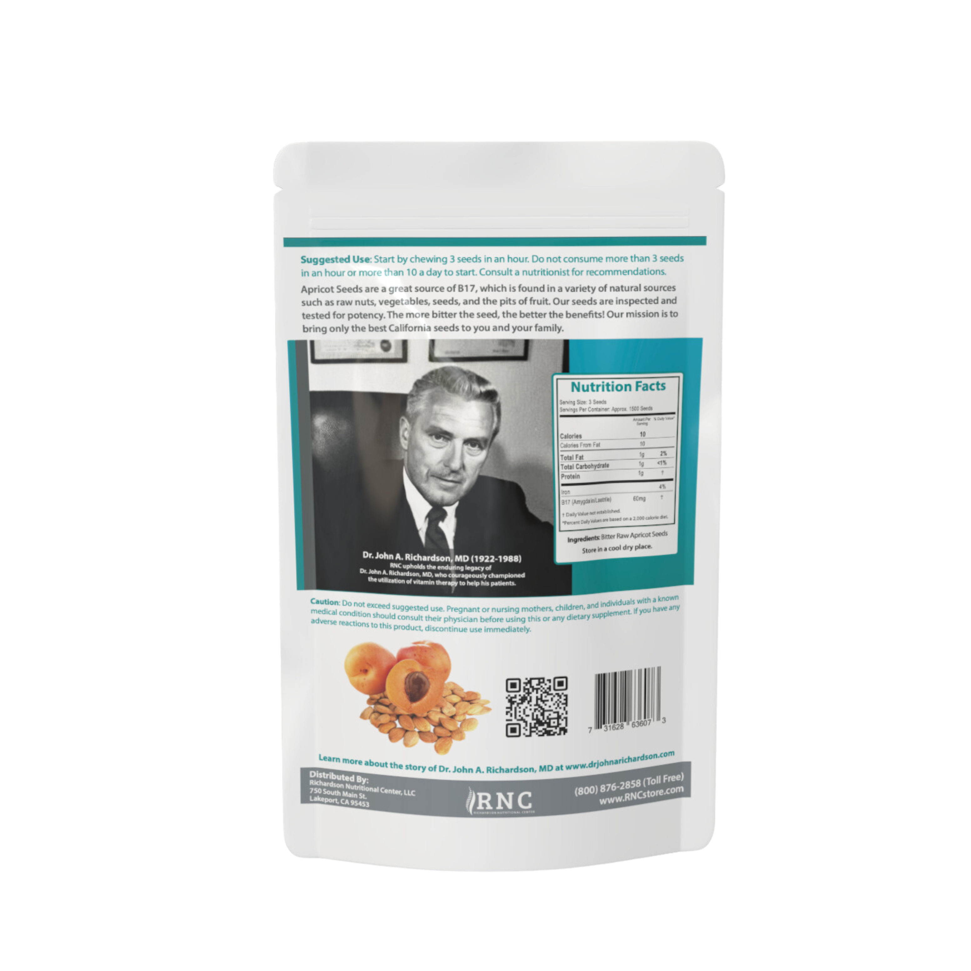 Apricot Seeds 8oz