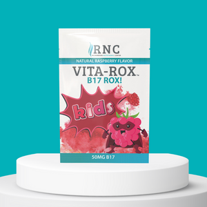 Vita-Rox 50mg B17 - Natural Raspberry Flavor  (for 4+)