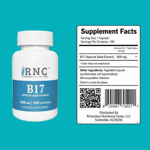 B17 500mg Capsules