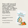 Cold-pressed Apricot Seed Meal — pure one-ingredient formula