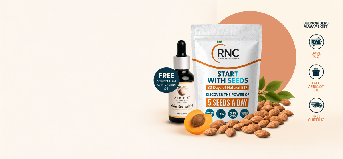 Apricot Seeds Daily hero with free Apricot Luxe Skin Revival Oil