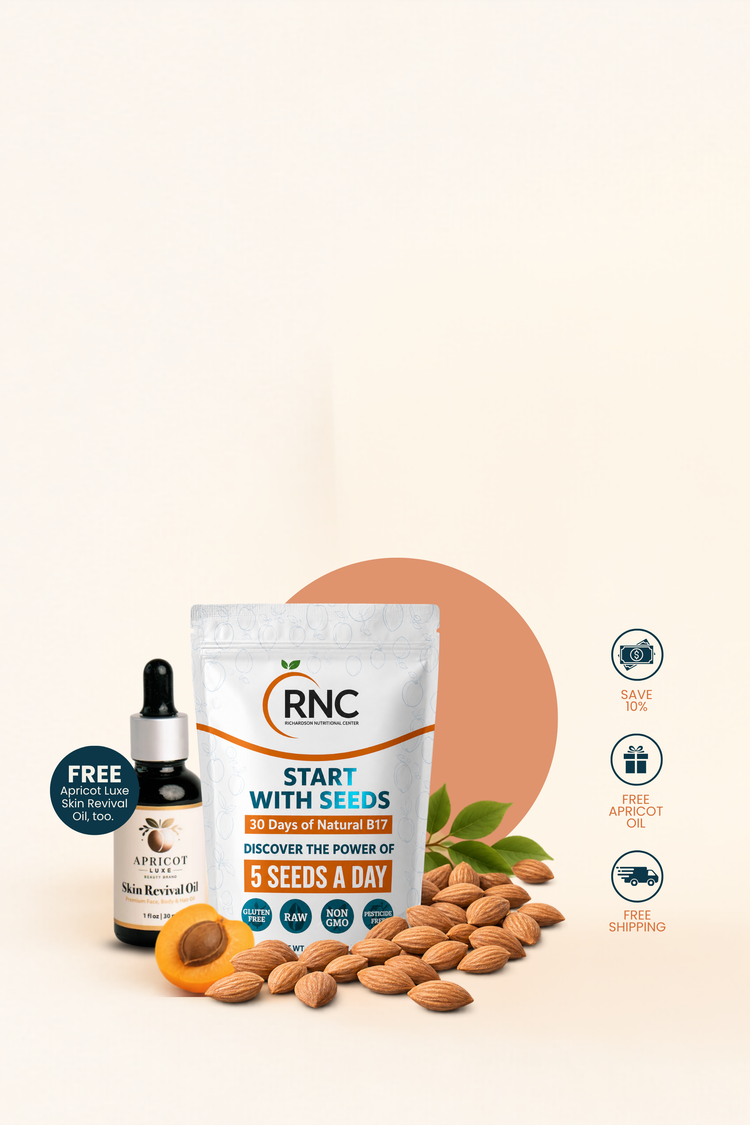 RNC Apricot Seeds Daily mobile hero with free Apricot Luxe Skin Revival Oil