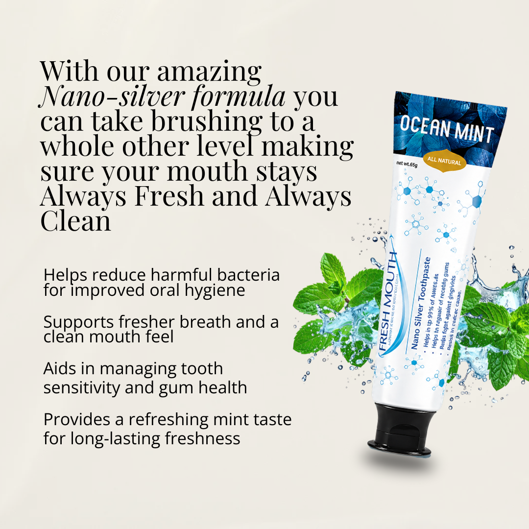 Fresh Mouth Ocean Mint Toothpaste 2-Pack — key benefits