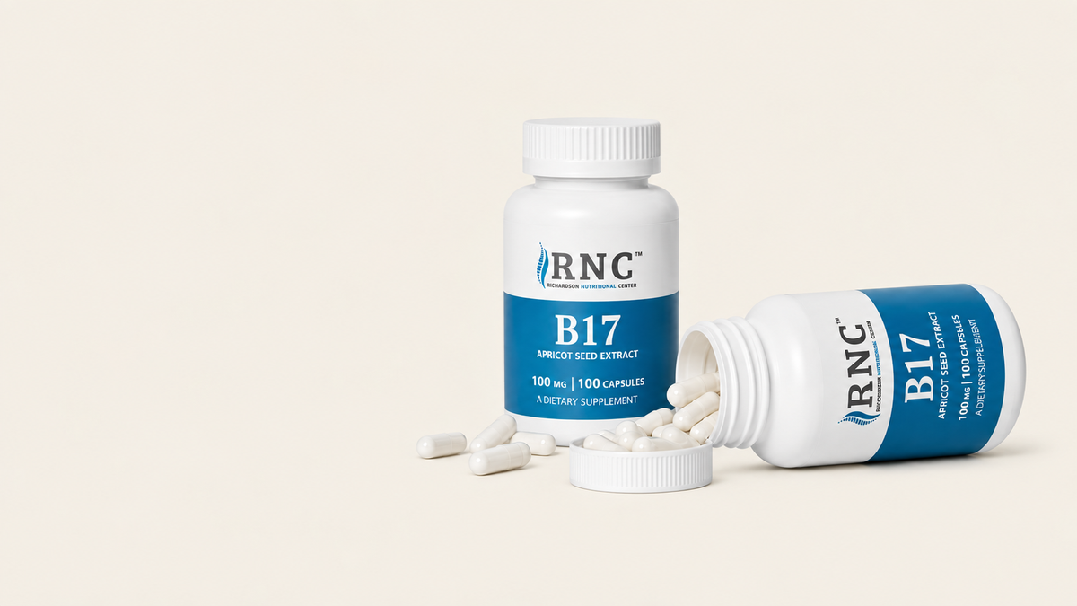 RNC Laetrile B17 100mg apricot seed extract capsules
