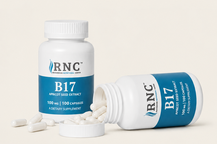 RNC Laetrile B17 100mg apricot seed extract capsules
