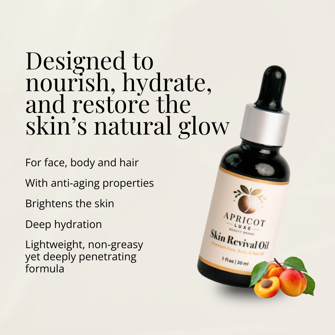 Apricot Luxe Skin Revival Oil — key benefits