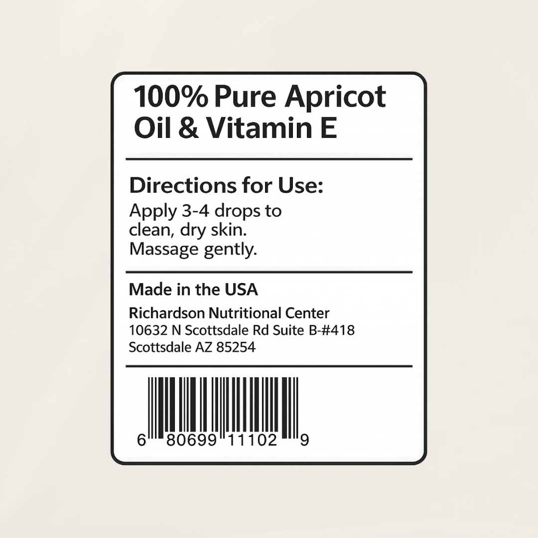 Apricot Luxe Skin Revival Oil — ingredients